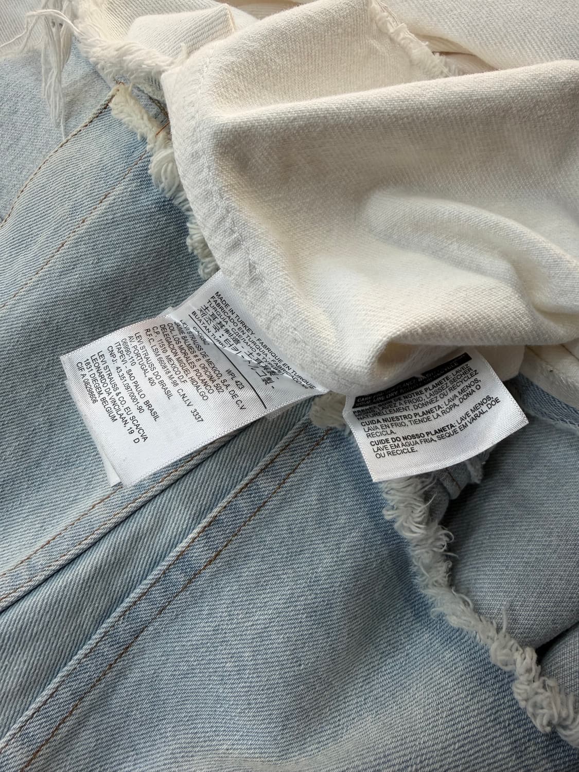 3/ 오프화이트X리바이스 버질아블로 한정 데님자켓 상품이미지10