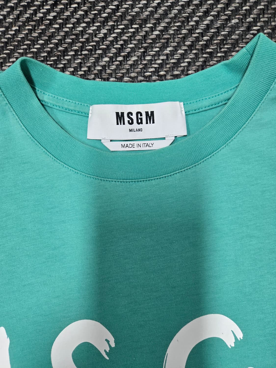 엠에스지엠 MSGM 밀라노 민트 반팔 티셔츠 상품이미지3