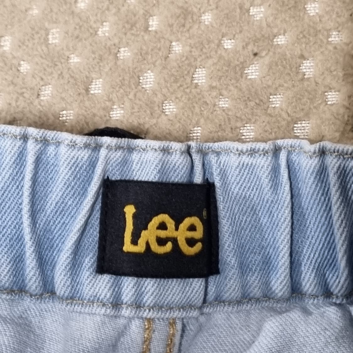 (M) Lee 리 연청 와이드 데님 팬츠 상품이미지5