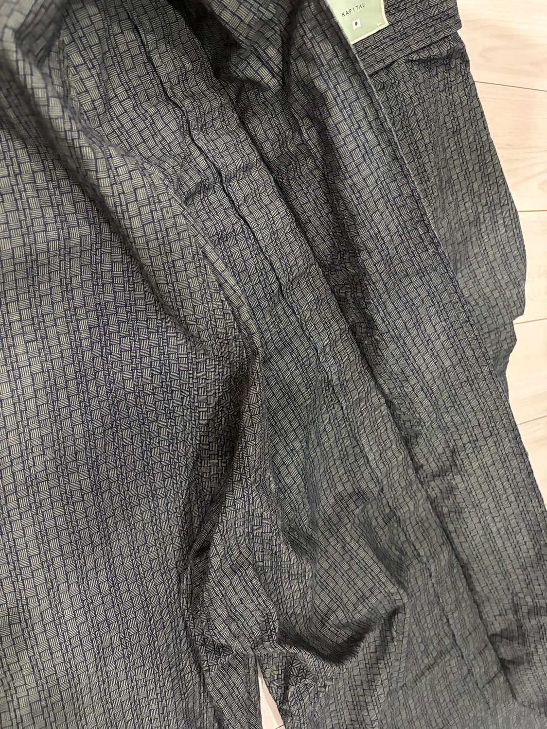 Kapital indigo no4 카고바지 상품이미지5