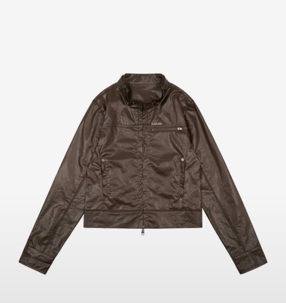 Aakam Technical Coated Jacket (Brown) 상품이미지3