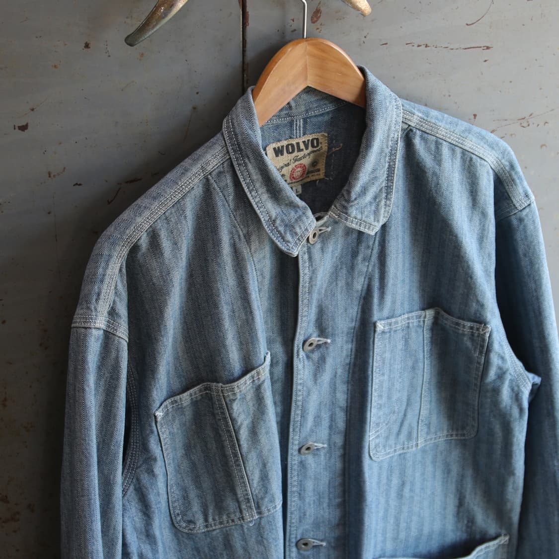 (착용컷) WOLVO 초어 자켓 (남성용 L) 상품이미지1