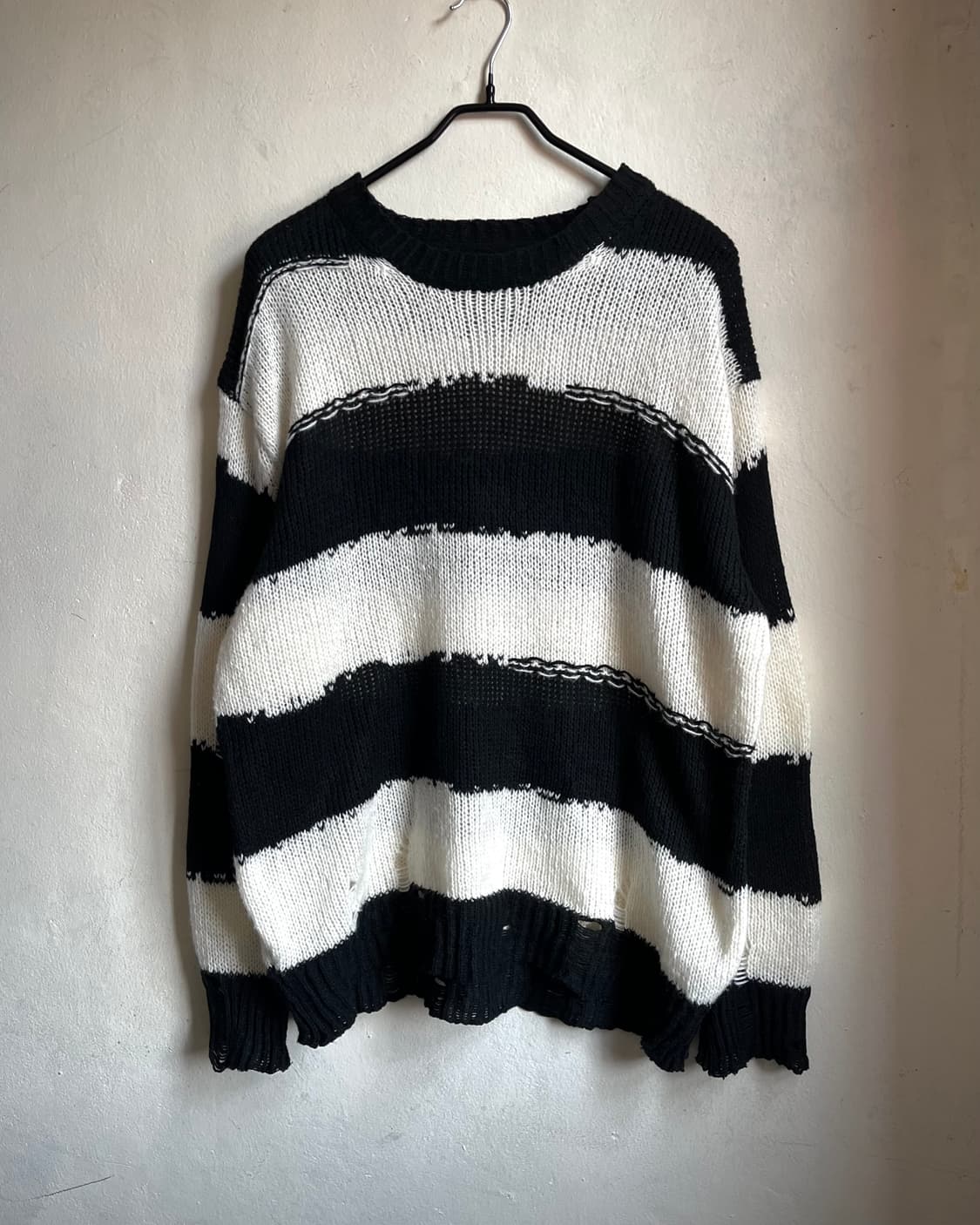 JPN Vintage Nirvana Destroyed Knit 상품이미지3
