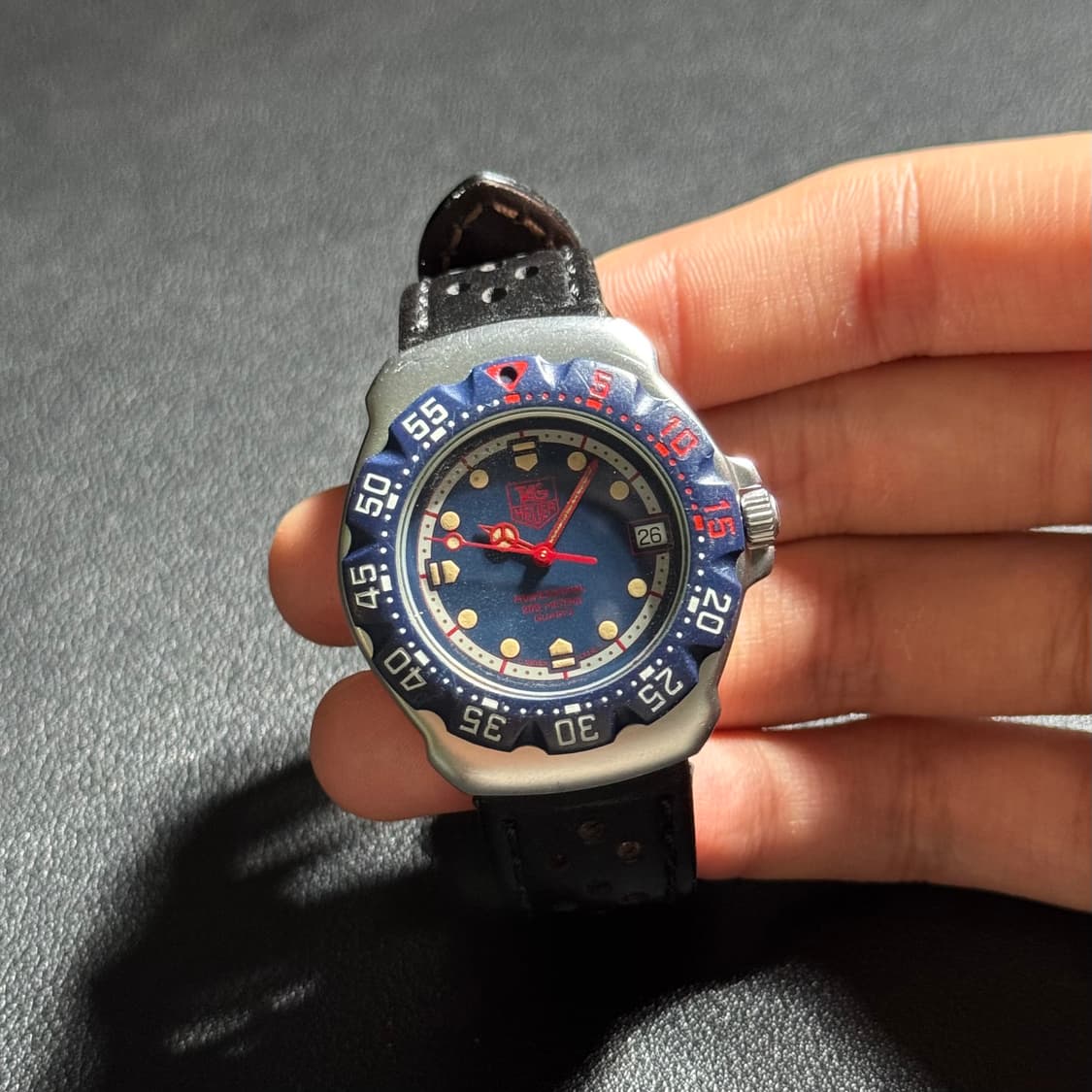 태그호이어 포뮬러1 빈티지 35mm WA1210 상품이미지4