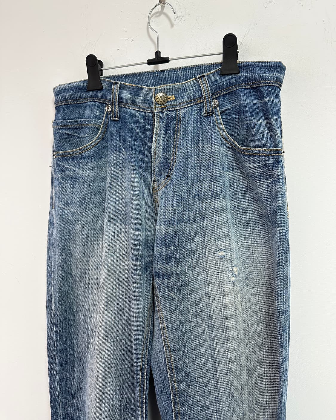 Namitatsu oriental printing denim jeans 상품이미지7