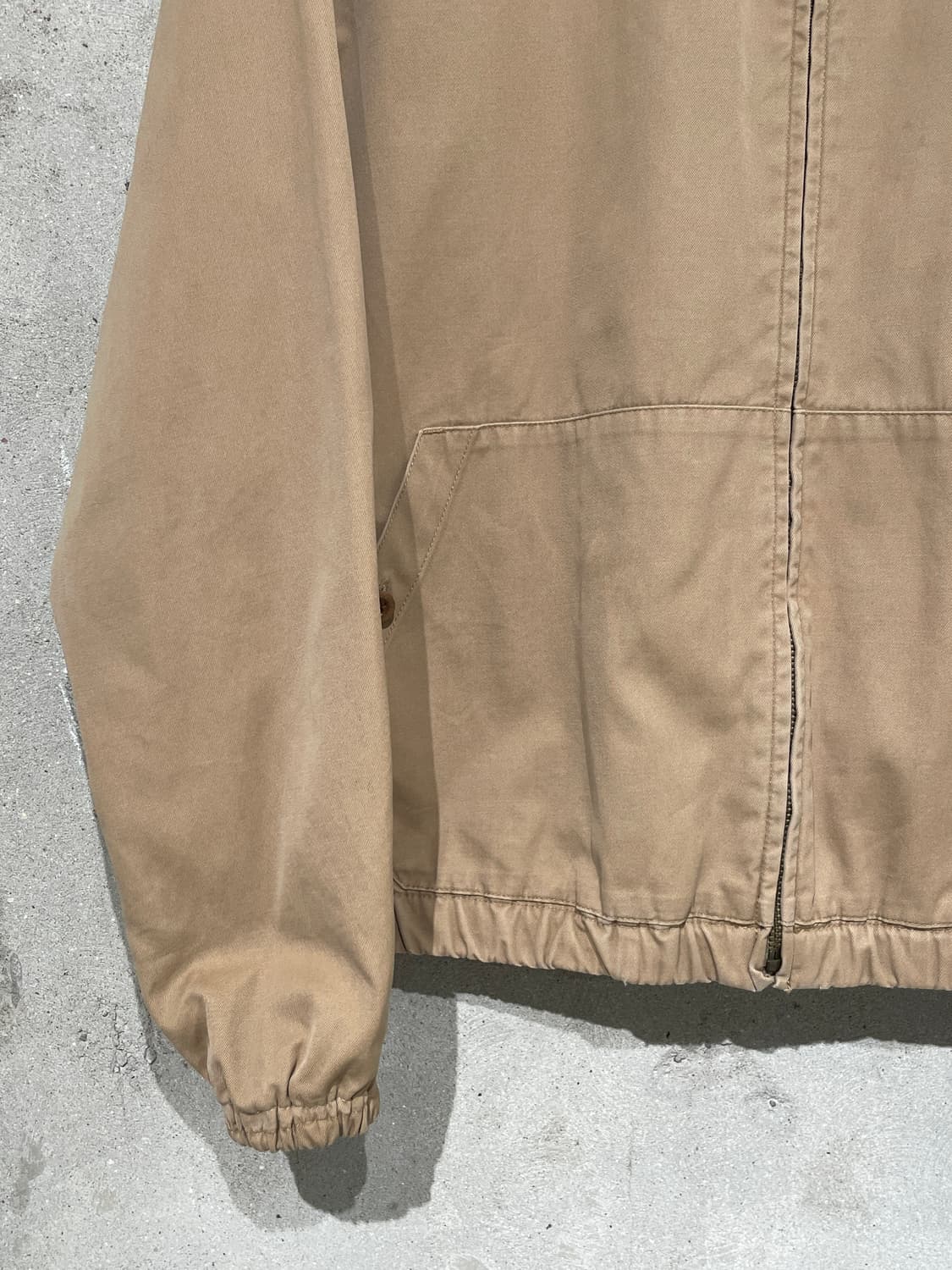 폴로 랄프로렌 라이트 브라운 블랙포니 블루종 자켓 상품이미지4