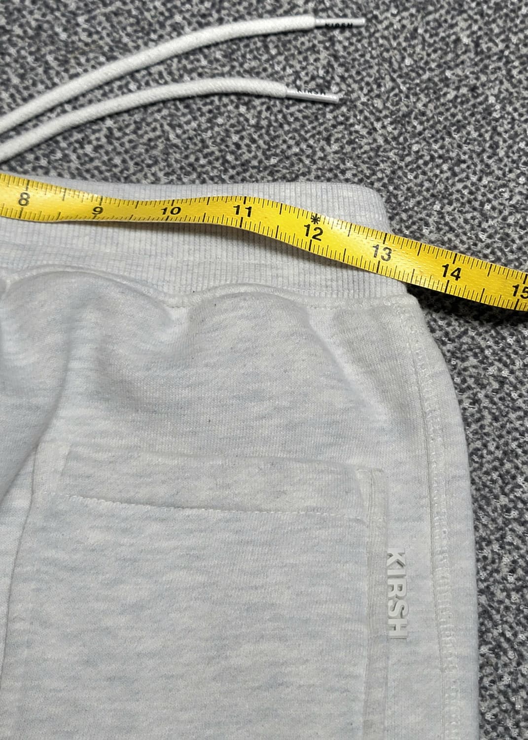 키르시 두들 체리 조거 팬츠 멜란지 그레이 1  26-28 인치 상품이미지8