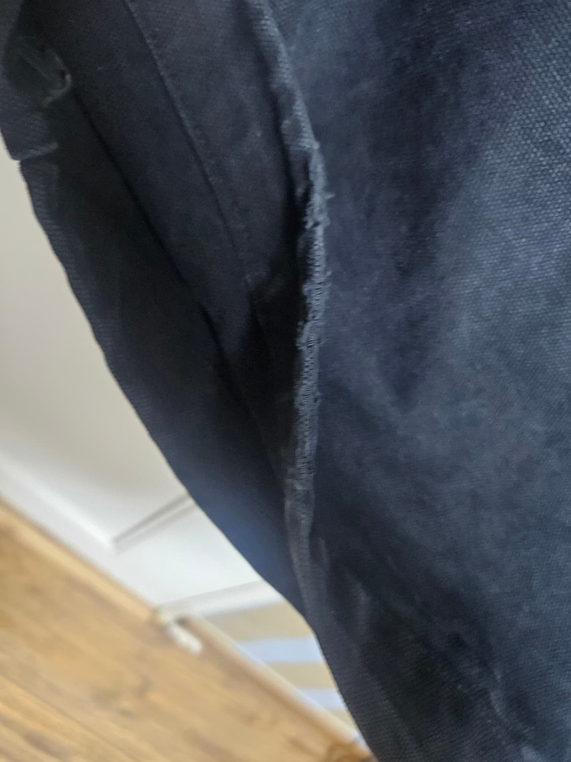 해칭룸 오버덕팬츠 블랙 4 상품이미지4