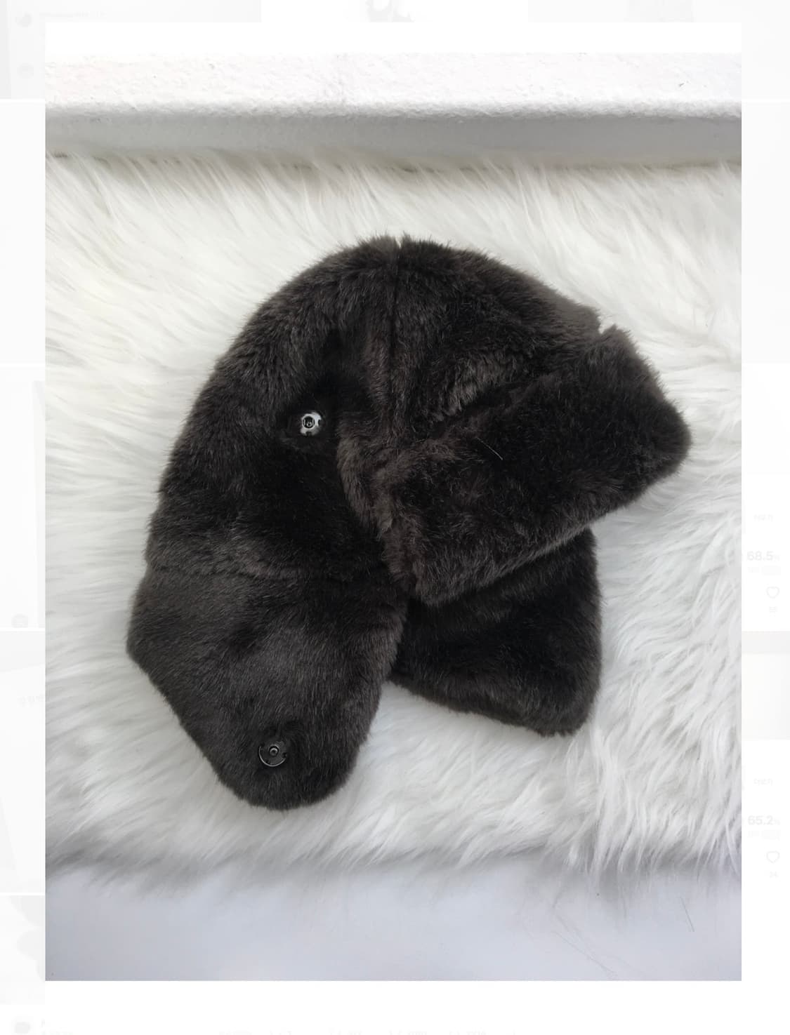 Ca4la fur hat 상품이미지1