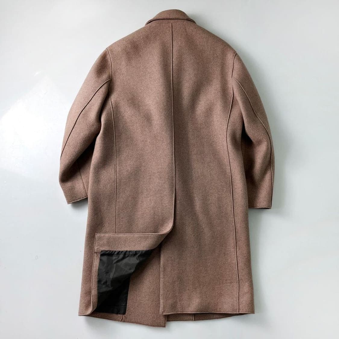 시스템 19FW 세미 오버 더블 롱 코트 PR1608 상품이미지6
