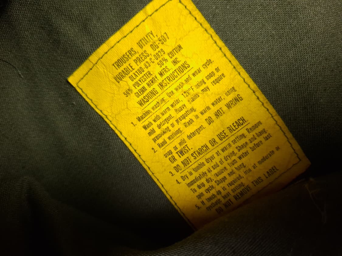 오리지날 미군 OG-507 팬츠 상품이미지4