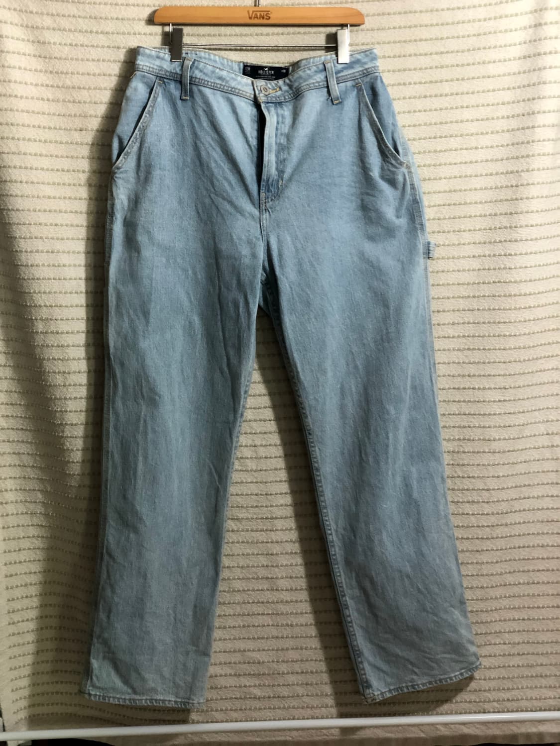 홀리스터 연청 데님 카펜터 데님 목수 바지 청바지 상품이미지1