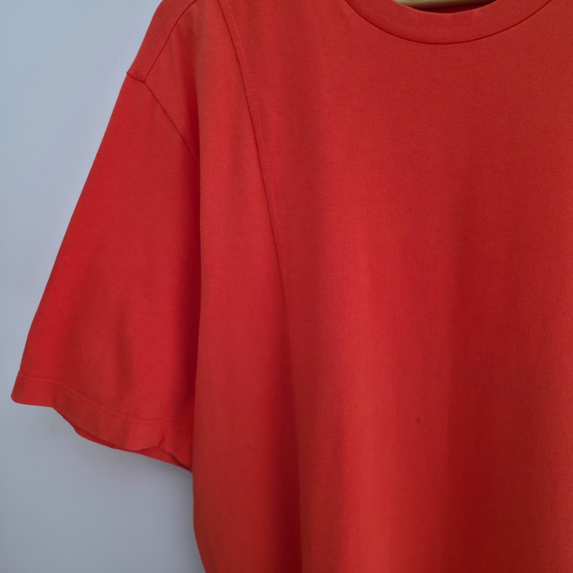 [XL] 솔리드옴므 오렌지 지퍼 반팔티 상품이미지4