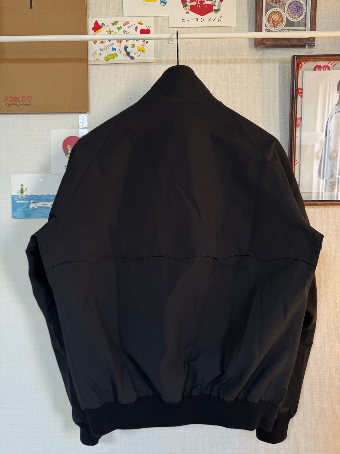 [40]바라쿠타 G9 해링턴 자켓 블랙 상품이미지3