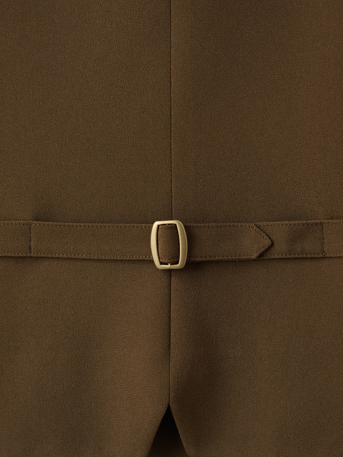 렉토 26SS 스트랩 디테일 수트 베스트 오커 상품이미지8