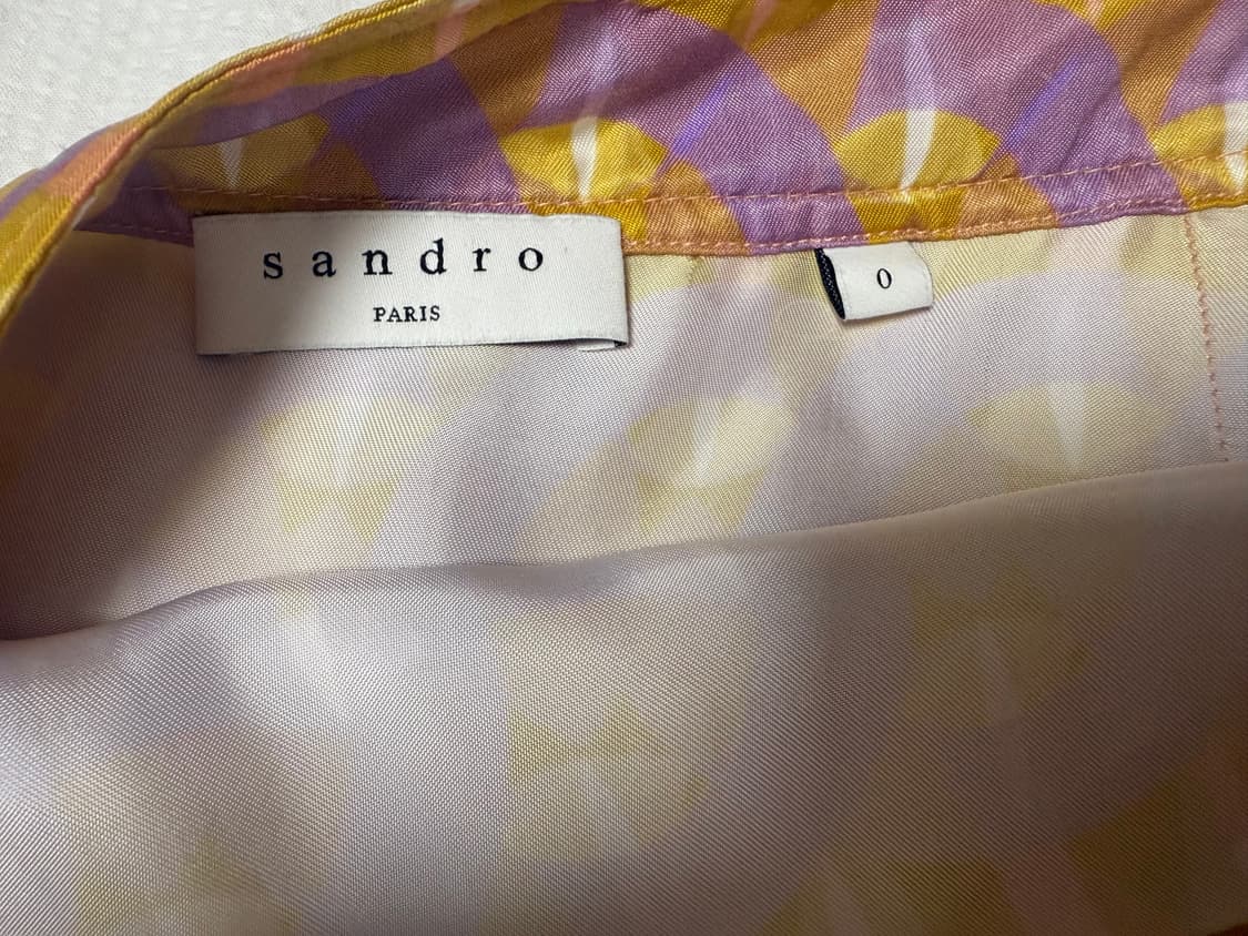Sandro산드로 우븐 그래픽 스커트0 상품이미지8
