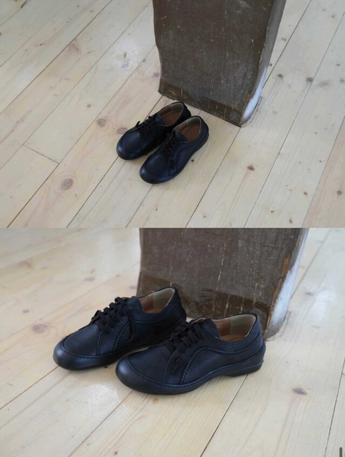 더버터크림 레더 로퍼 스니커즈 240 상품이미지2