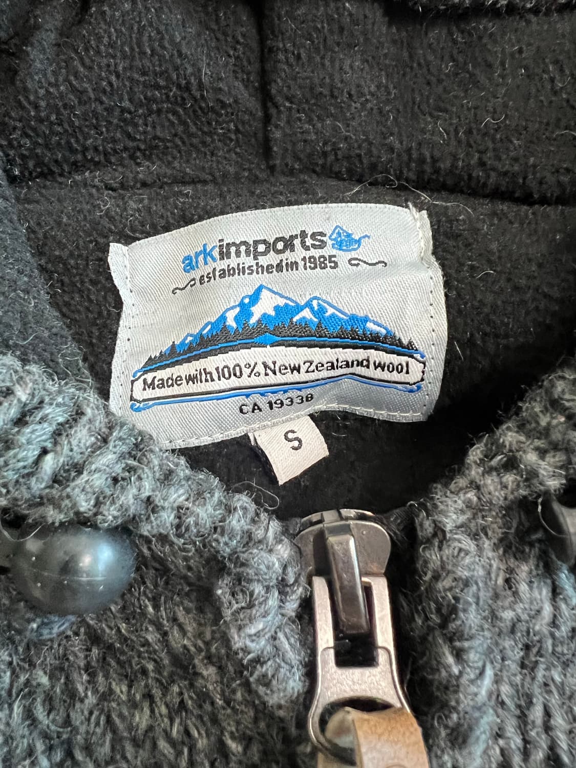 뉴질랜드 울100 헤비울 자켓S 상품이미지6