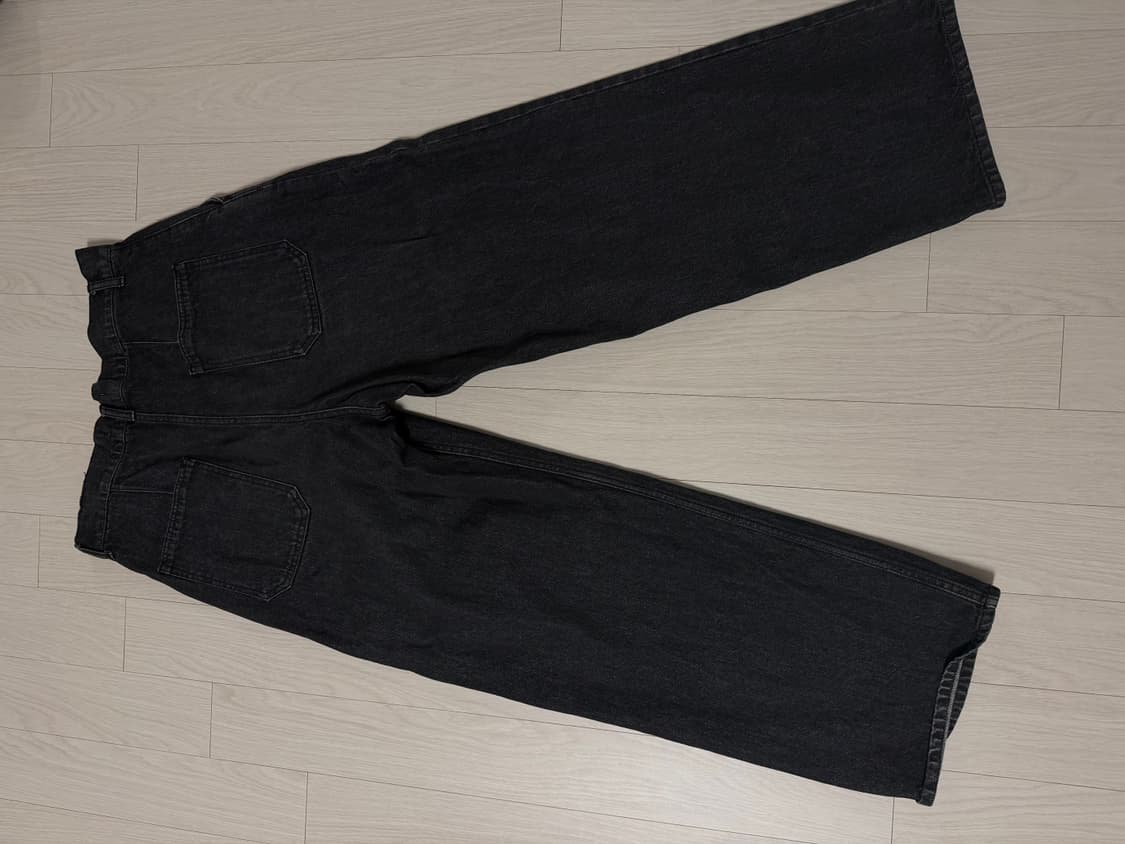 아트이프액츠 흑청 와이드 데님 팬츠 L 32 상품이미지3