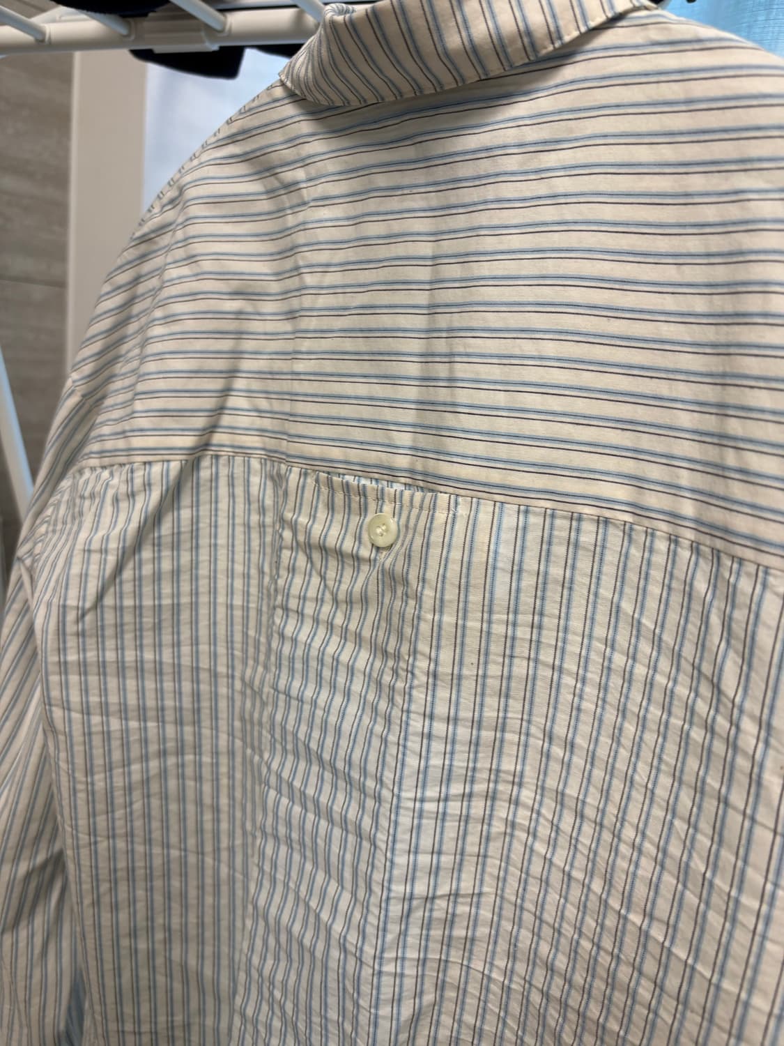 로우클래식 언발란스 스트라이프 셔츠 상품이미지4