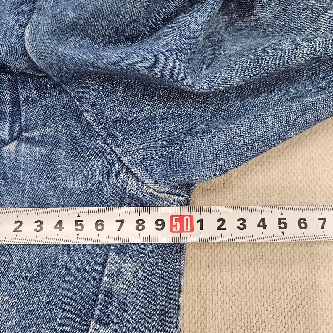 M 캘빈클라인 워싱 데님 트리거 자켓 0618Y2 상품이미지8