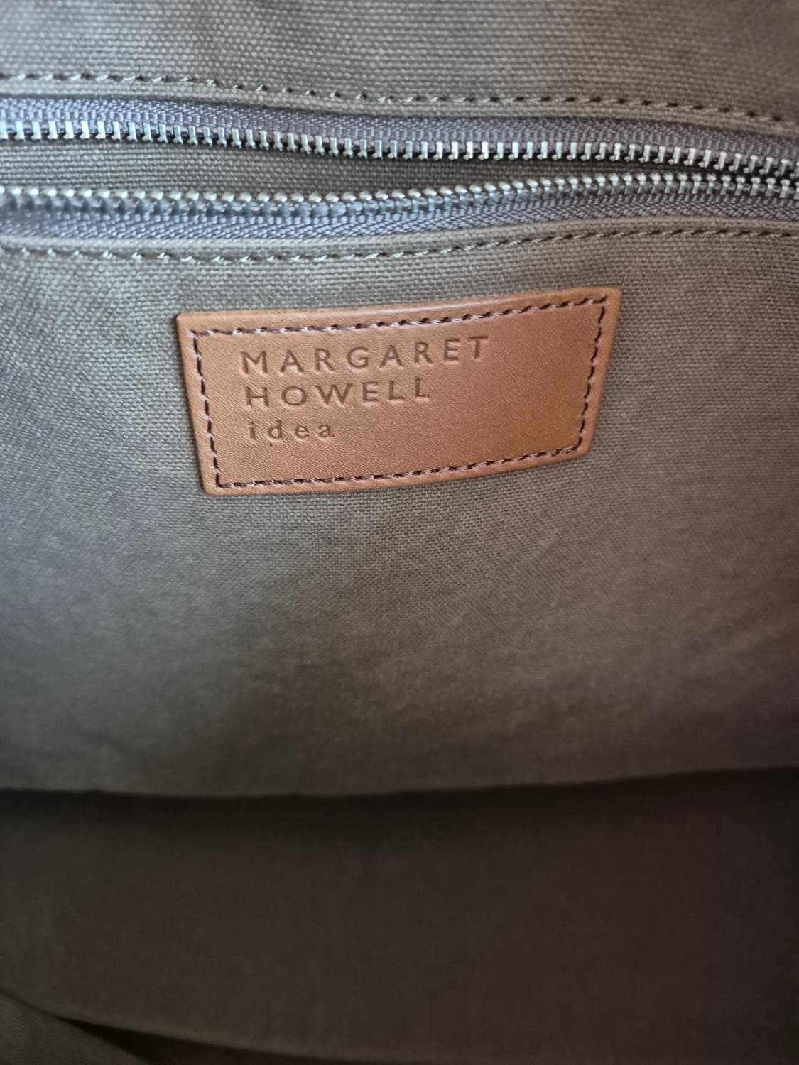 Margaret Howell Idea 마가렛 호웰 토트백 내추럴 브라운 상품이미지4