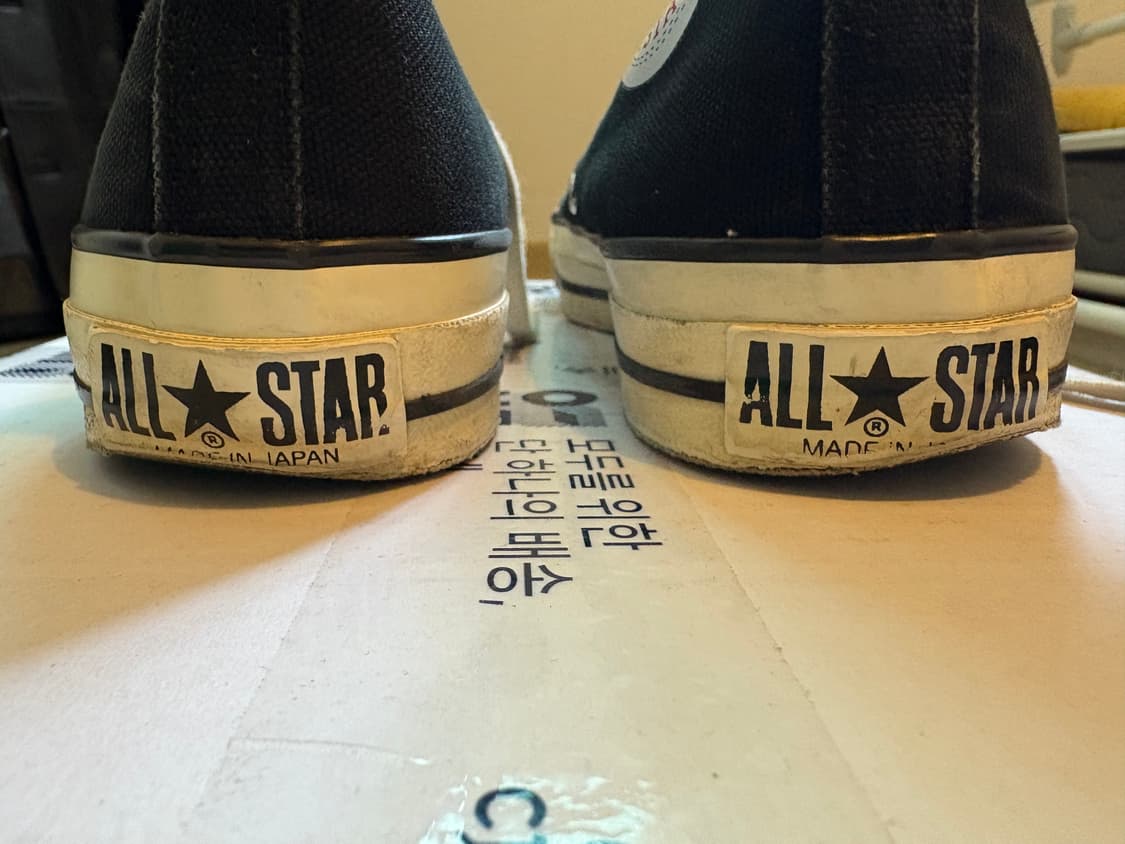 컨버스 블랙 제이하이 250 판매 made in japan 상품이미지3