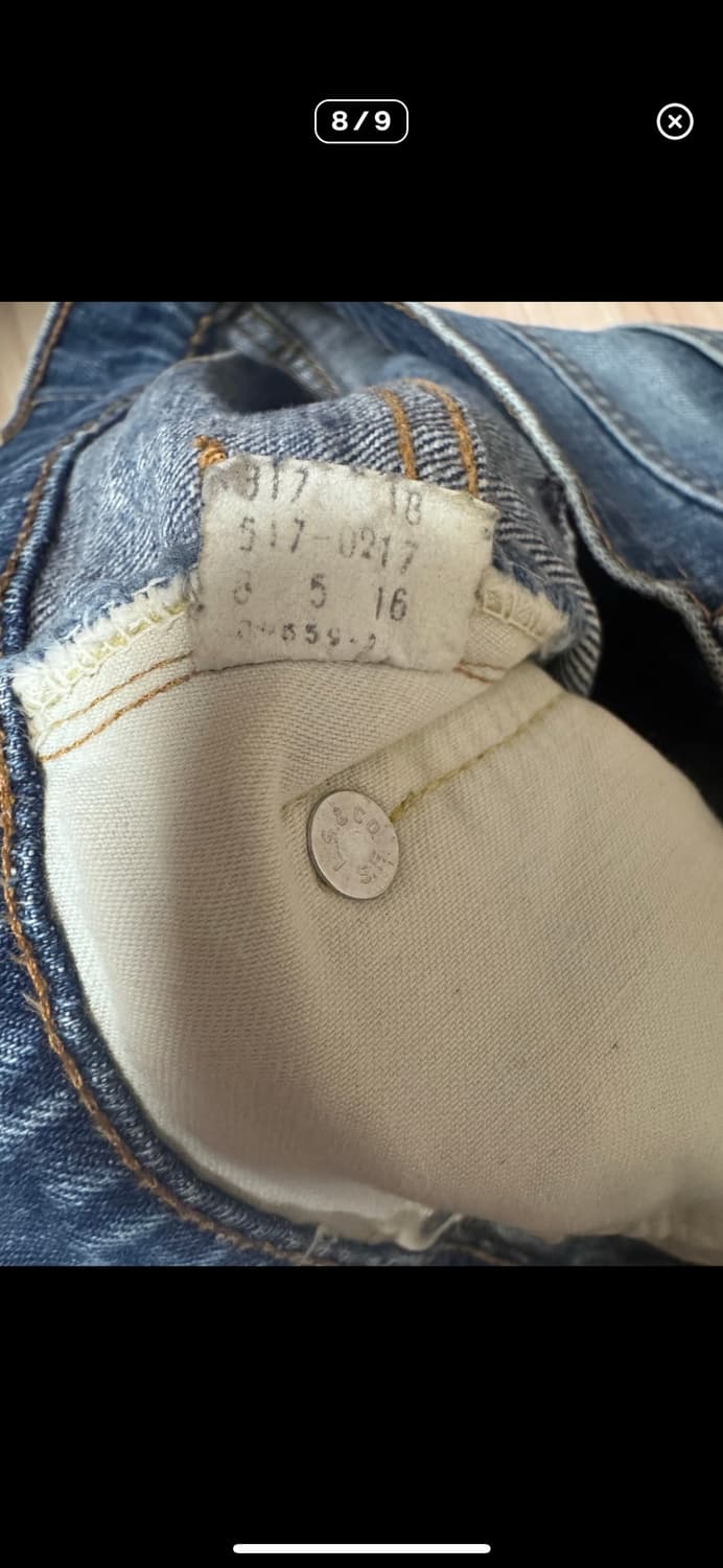 70s 리바이스 517 66전기 30/31 상품이미지9