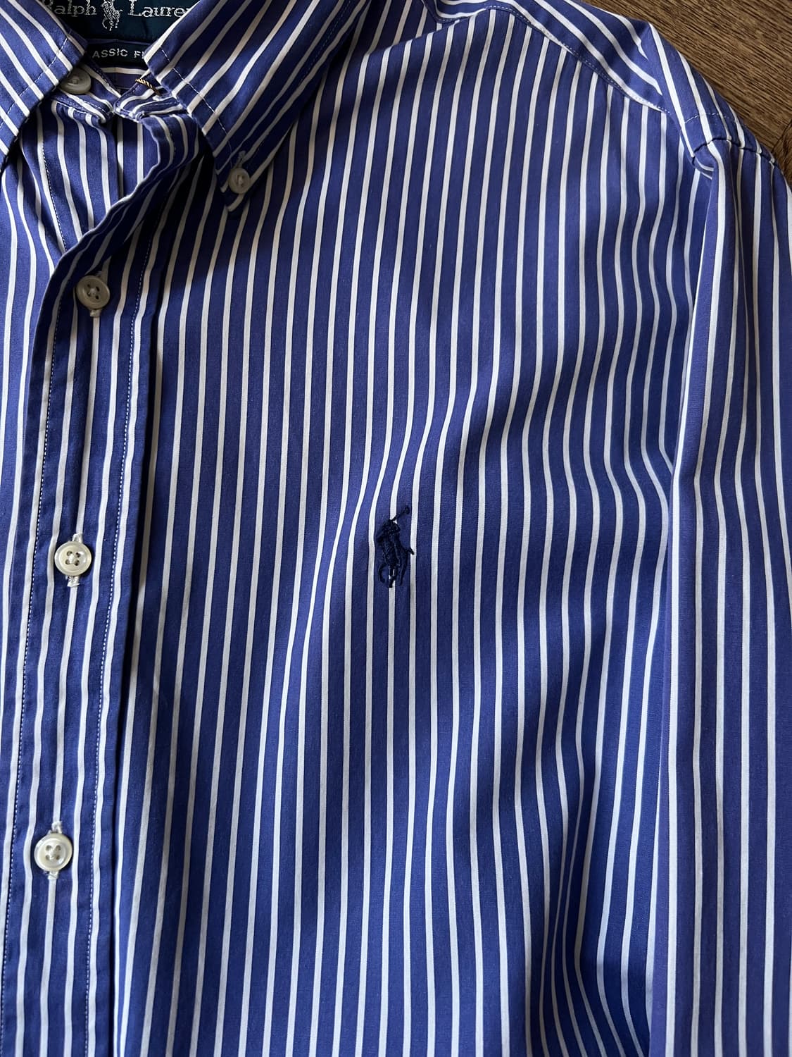 [L]폴로 랄프로렌 CLASSIC FIT 스트라이프 코튼 셔츠 상품이미지3