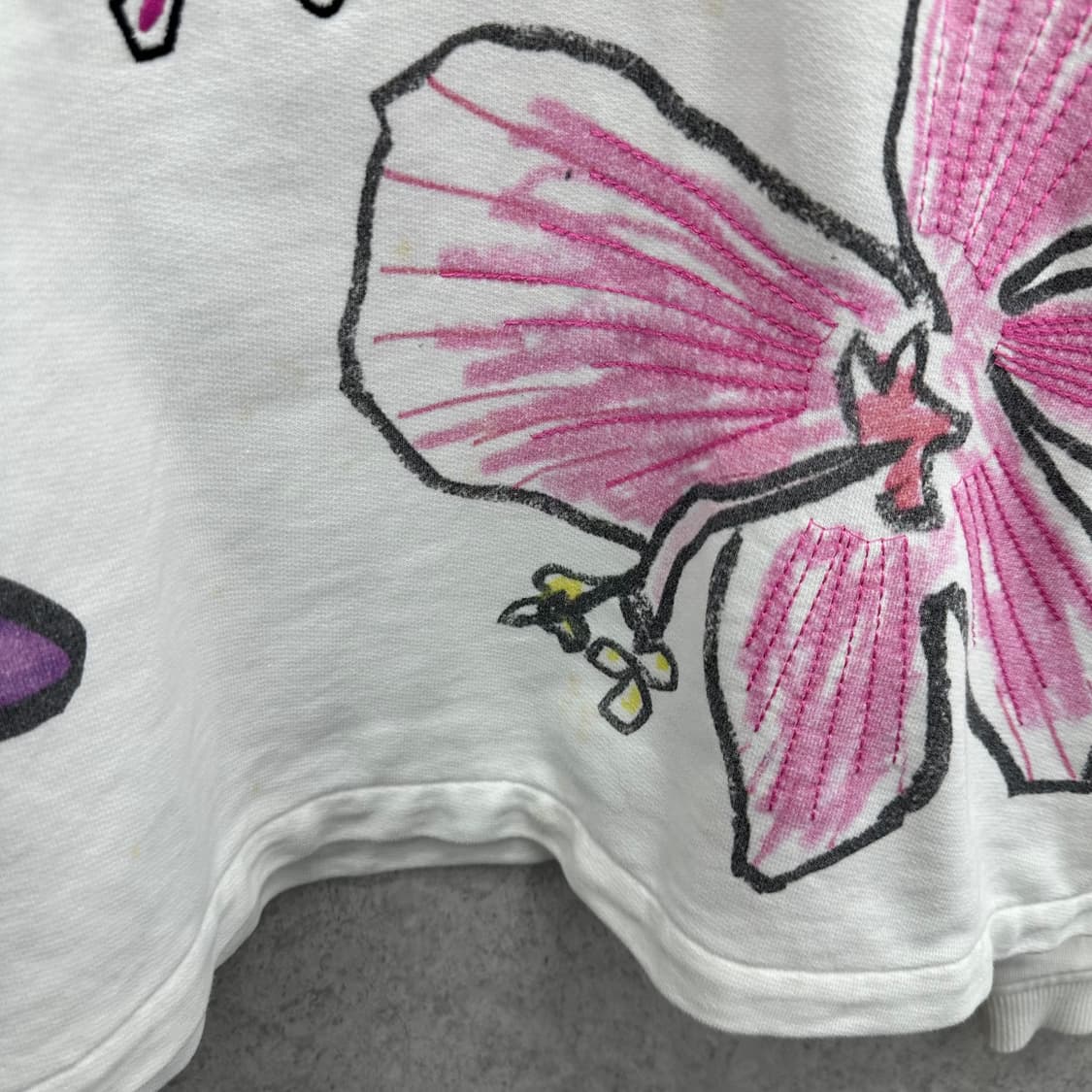 90 MIRA MIKATI 미라미카티 여자 루즈핏 그래픽 맨투맨 상품이미지5