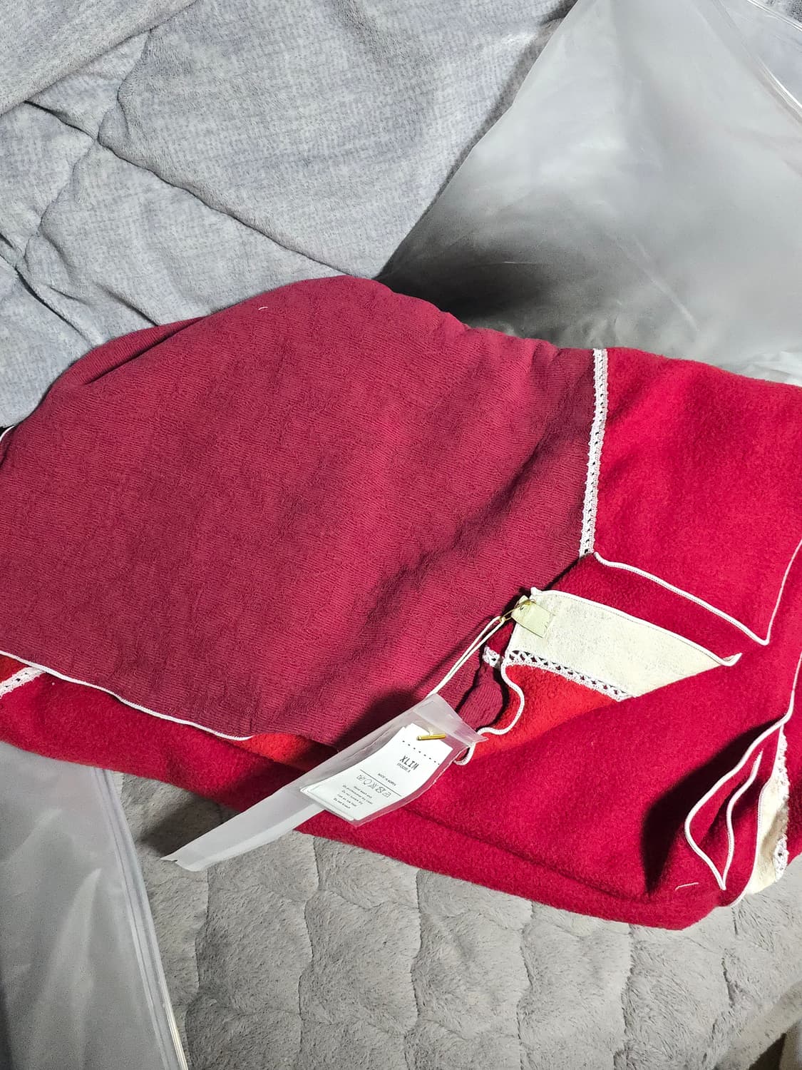 엑슬림 ep6 스카프 레드 상품이미지2