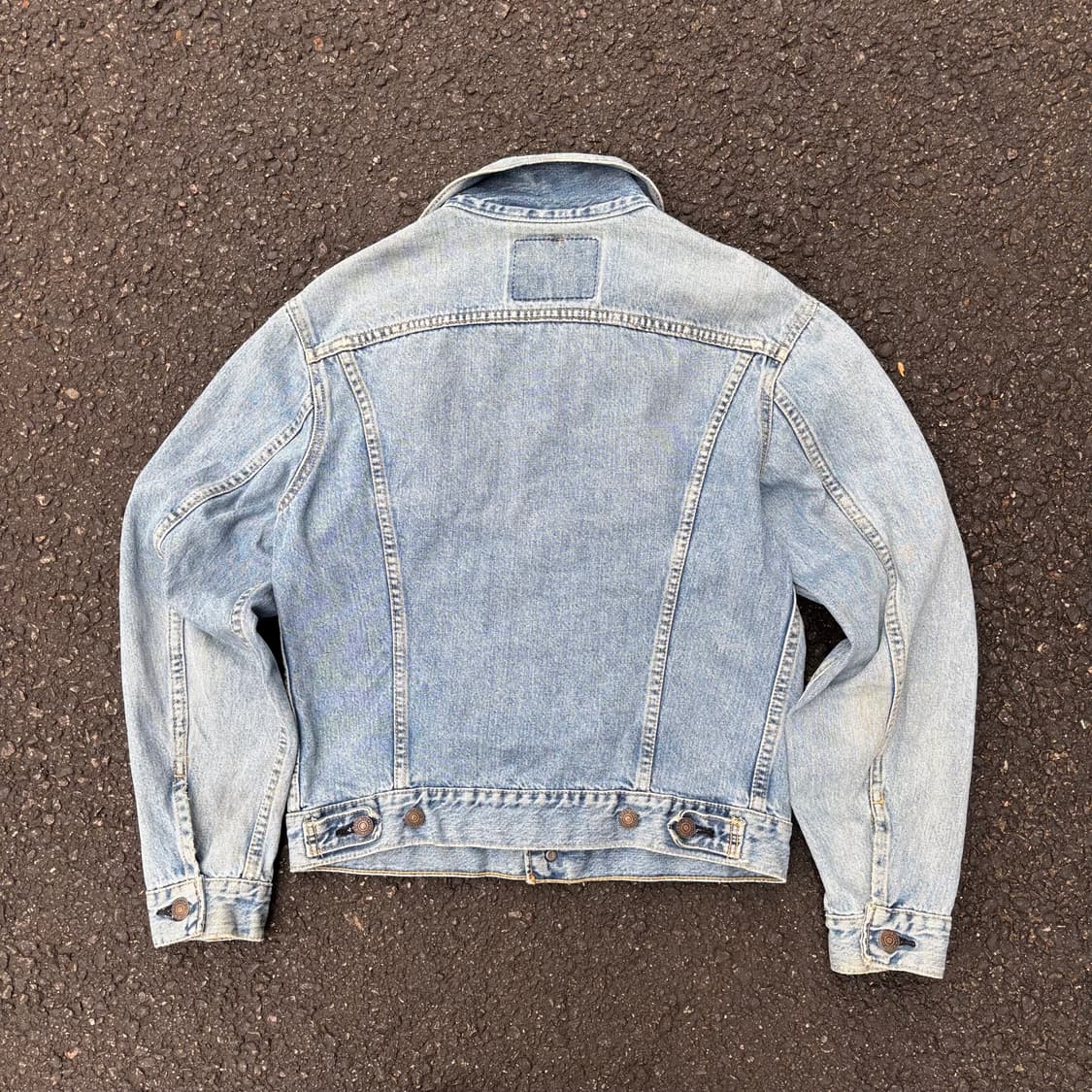 90~00년대 일본 리바이스 557 빅e 트러커 자켓 상품이미지2