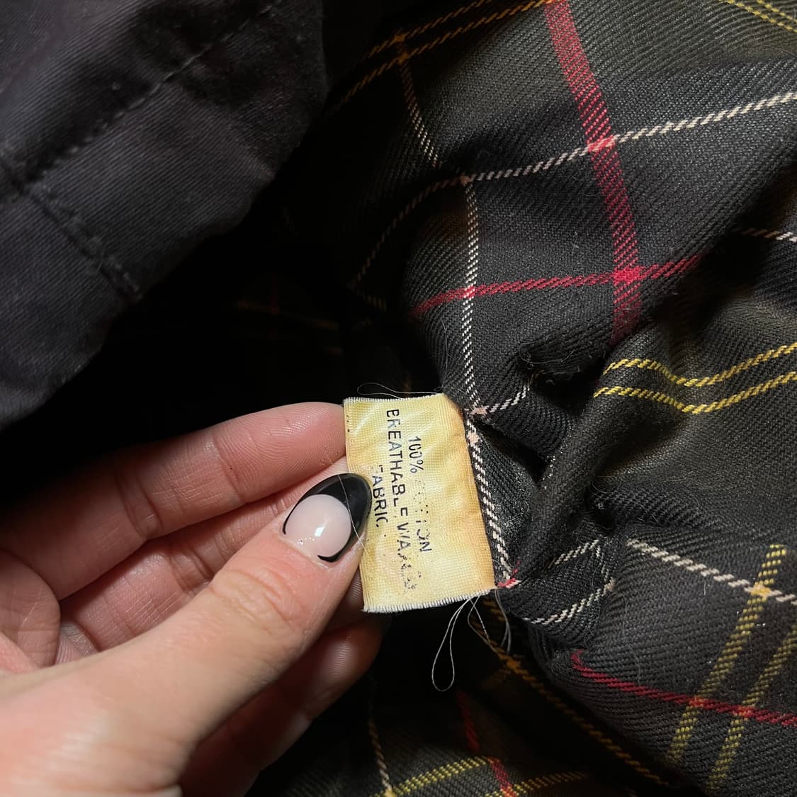 Vintage speedwear 왁스 자켓 상품이미지5