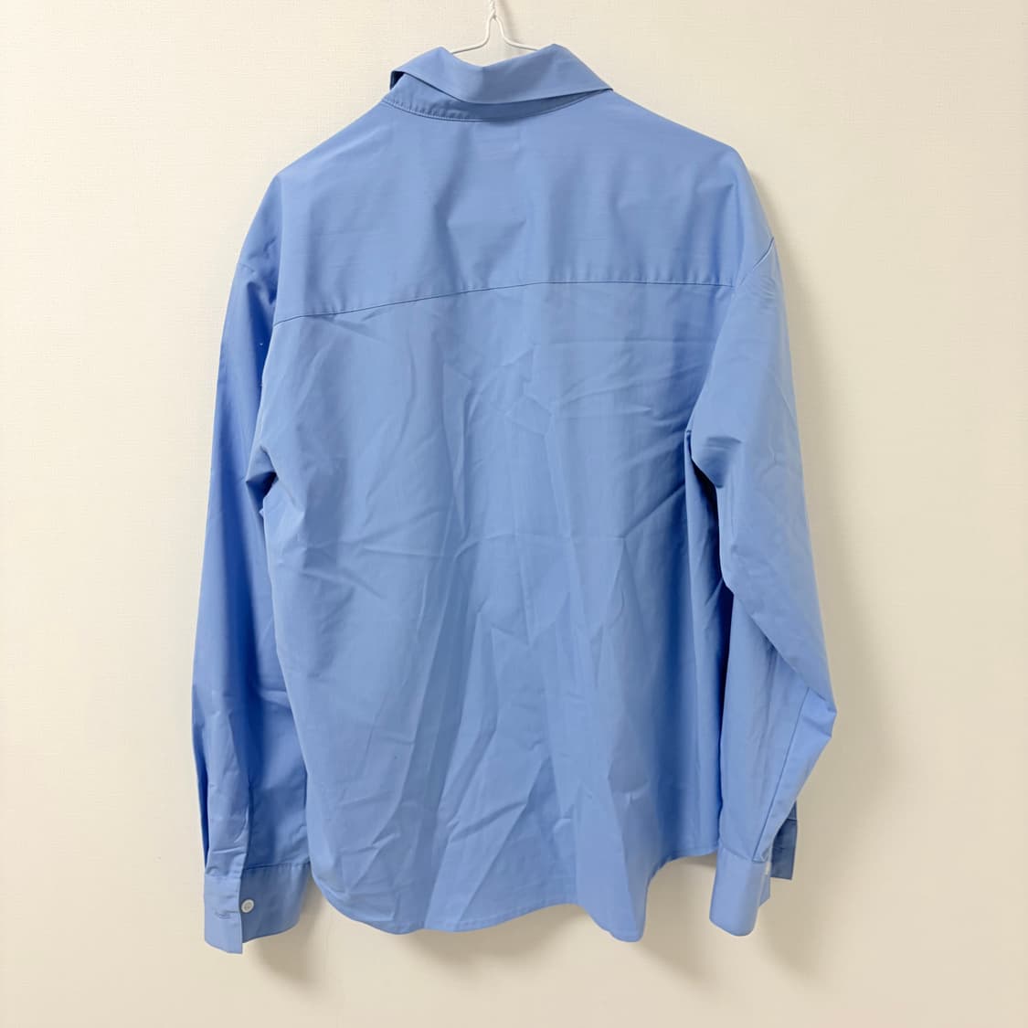 시티브리즈 코튼릭렉스드 스카이블루 셔츠 상품이미지2