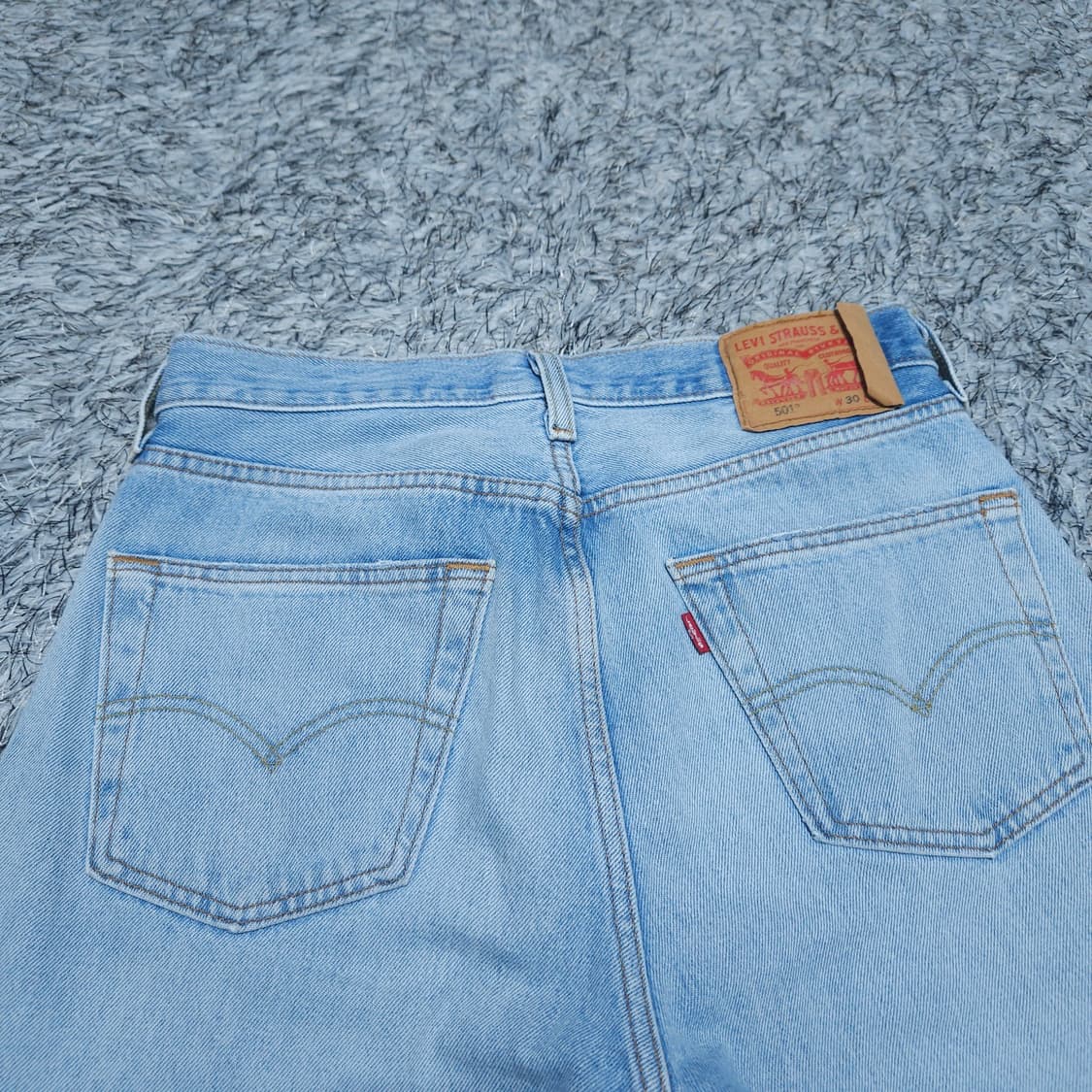 리바이스501) 30/32 남자 일자핏 연청바지 / 왕눈이샵 상품이미지6