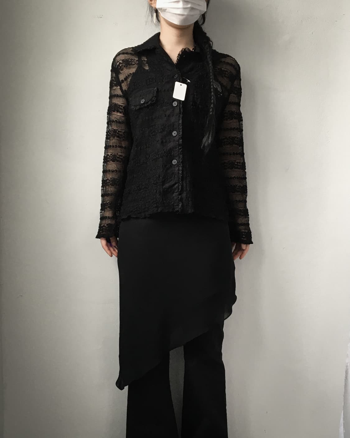 Lace see through jacket 상품이미지1