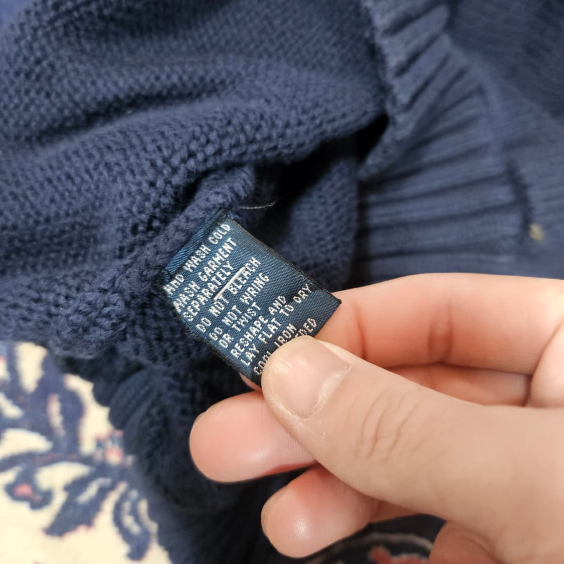 폴로랄프로렌 빈티지 시그니쳐 포니 니트 스웨터 2XL 상품이미지6