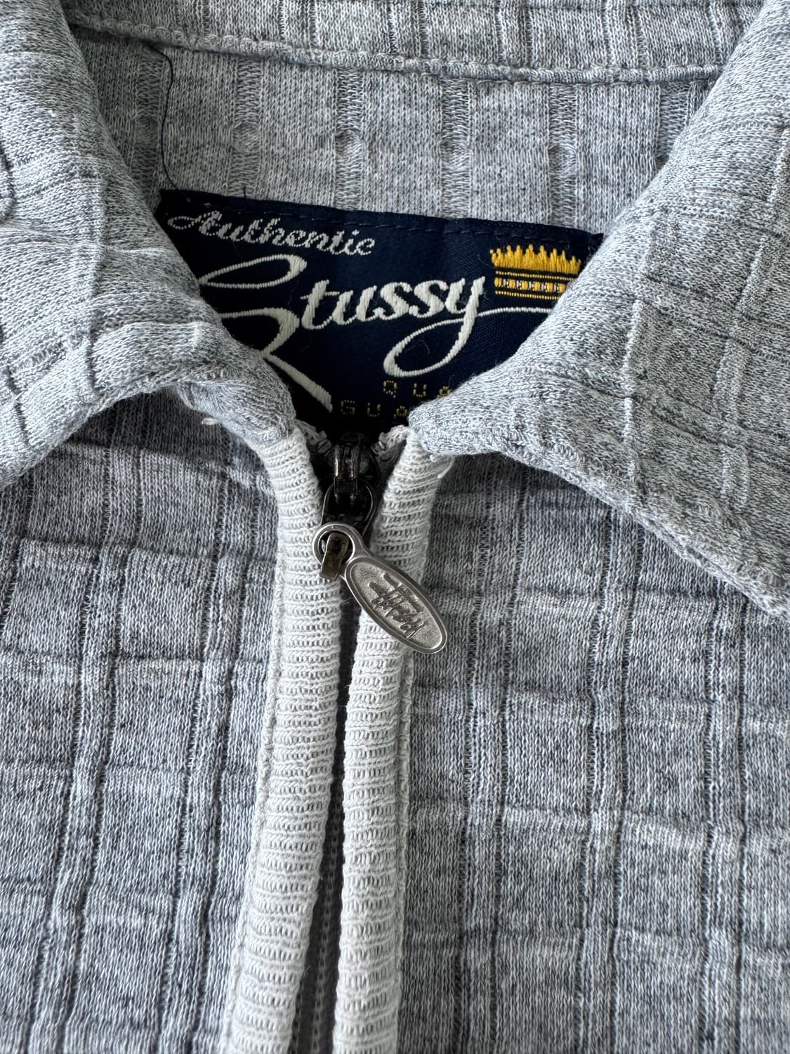 90s 스투시 Quarter Zip 폴로셔츠 상품이미지5