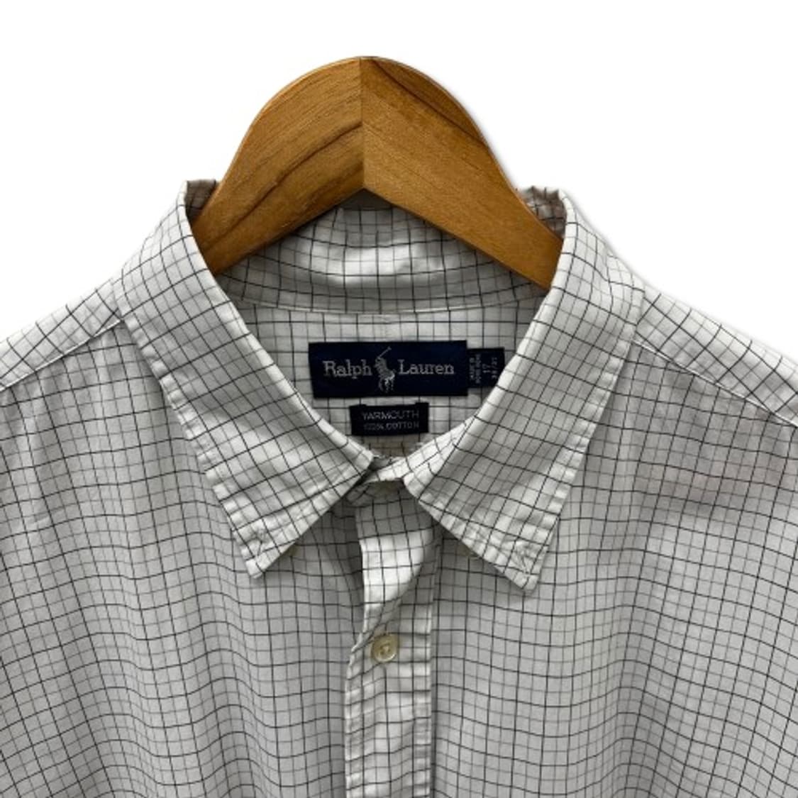 폴로 랄프로렌 버튼 다운 긴팔 체크 셔츠 상품이미지4