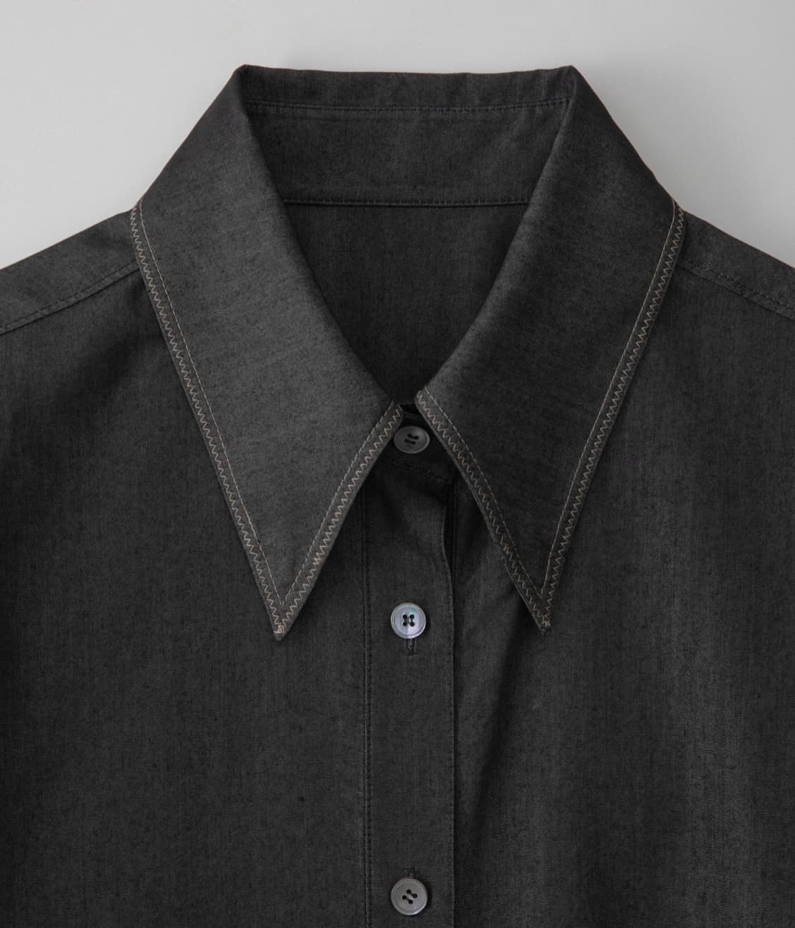 Rrace stitct shirt 트위스트 스티치 셔츠 상품이미지6