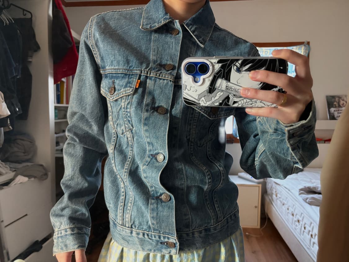 리바이스빈티지클로딩 lvc1970 오렌지탭 트러커 자켓 상품이미지5