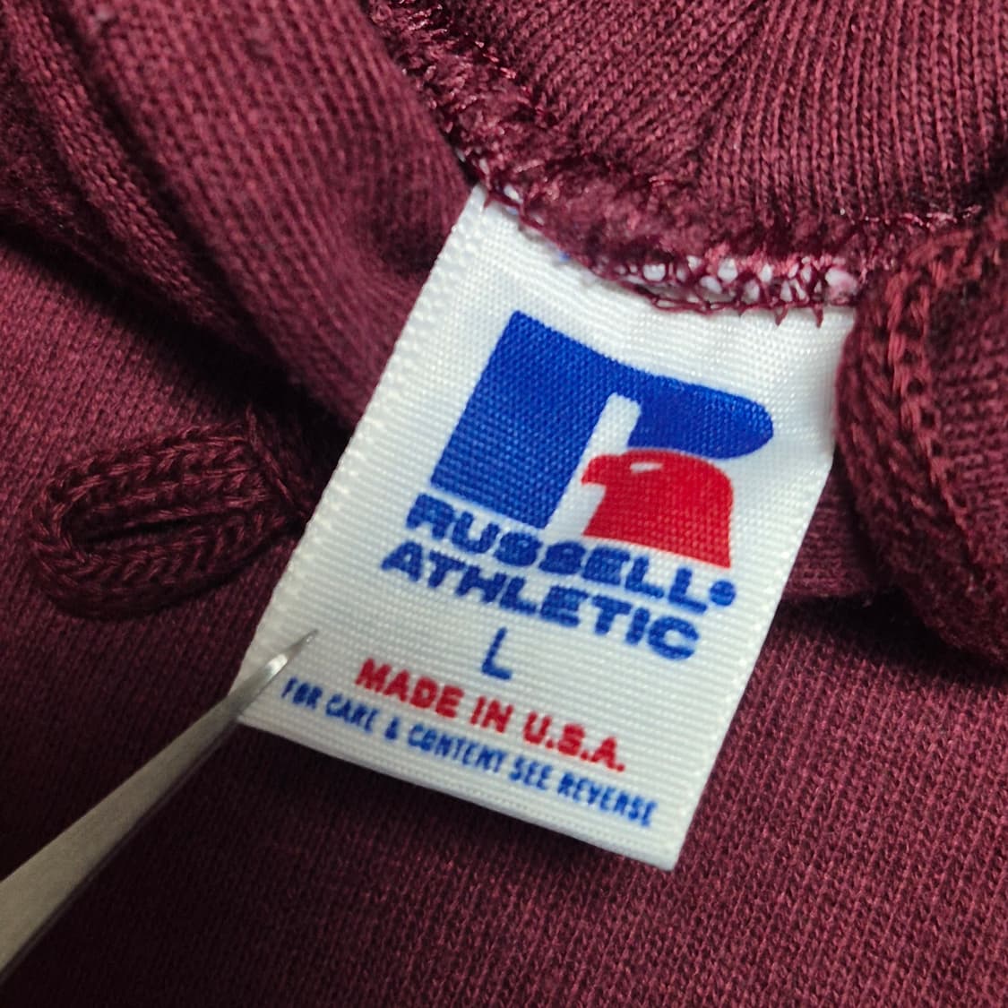 [L]90s US Made 러셀 후드 -372 상품이미지3