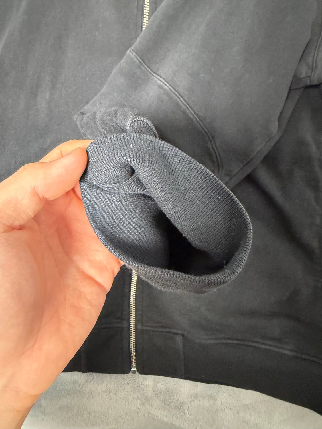 스톤아일랜드 가먼트 다잉 집업  상품이미지3