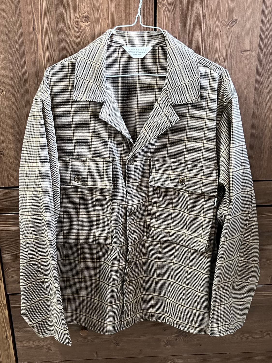 라퍼지스토어 체크 트러커 셔츠 상품이미지2