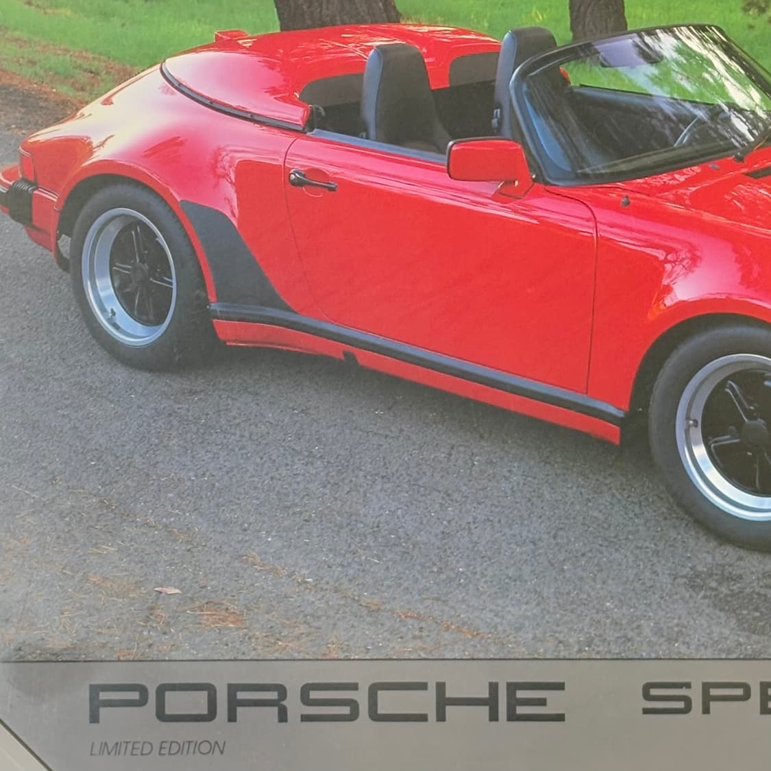 포르쉐 스피드스터 빈티지 포스터 (액자포함) 상품이미지3