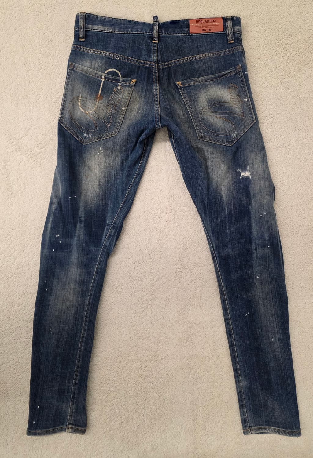 [정품] 디스퀘어드2 남성 페인팅 디스덧뎀진/섹시트베.  S74LA070 상품이미지2