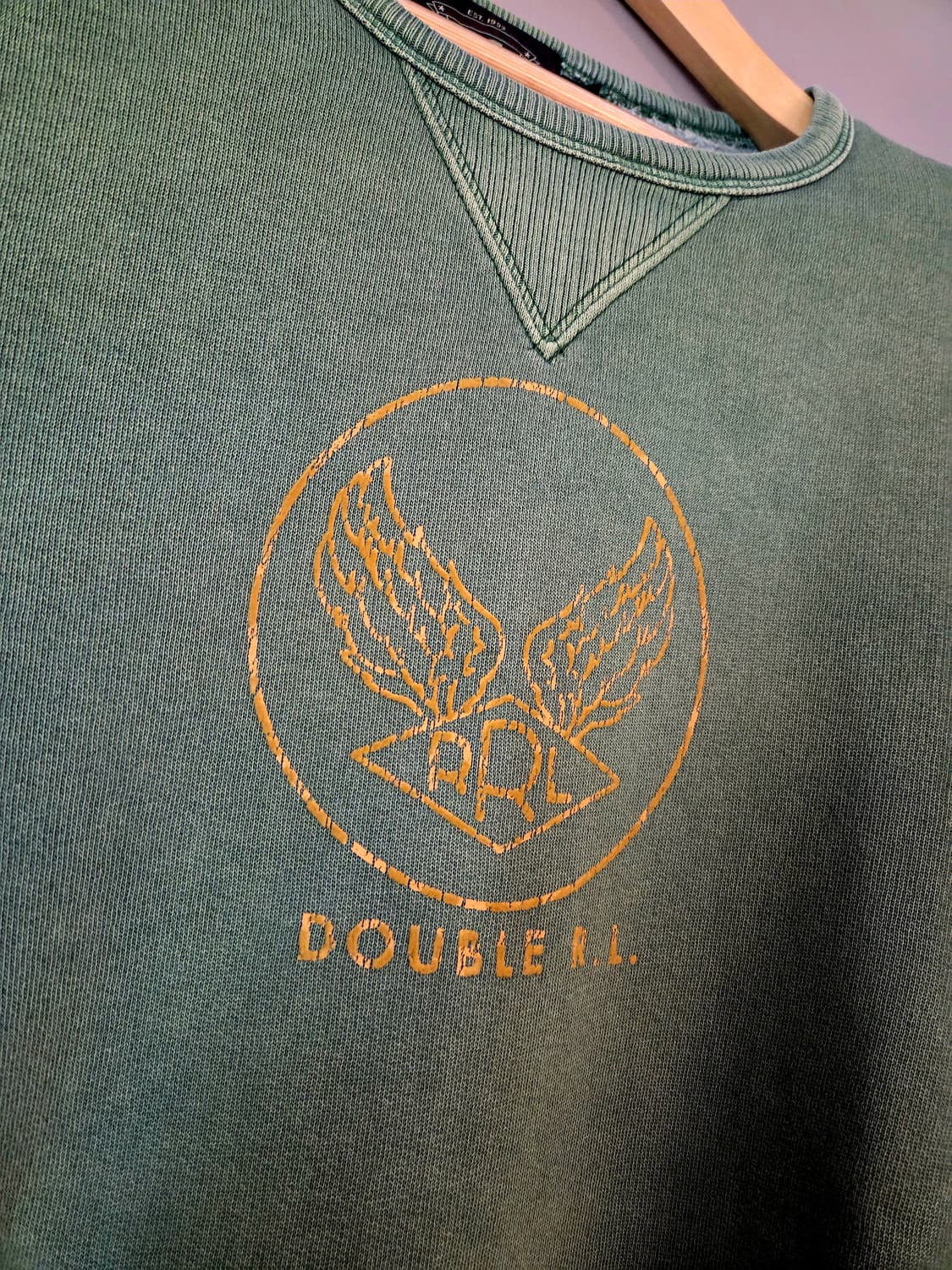 RRL 더블알엘 로고 맨투맨 스웻셔츠 XL 상품이미지2