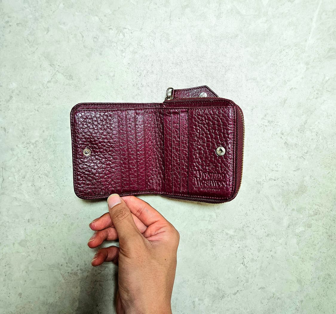 비비안 웨스트우드 지퍼포켓 반지갑 상품이미지7