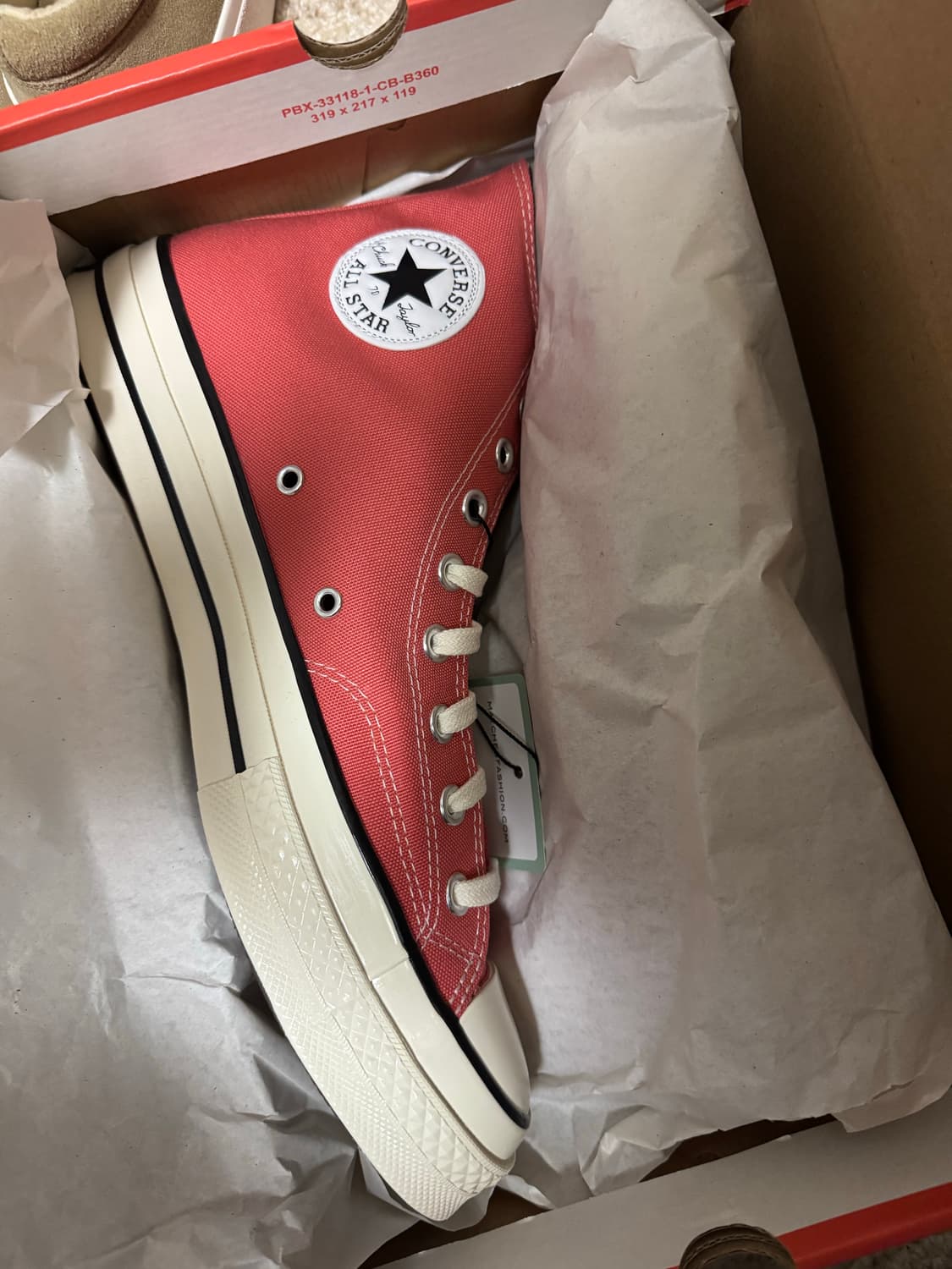 컨버스 테라코타 핑크 새상품 285 상품이미지1