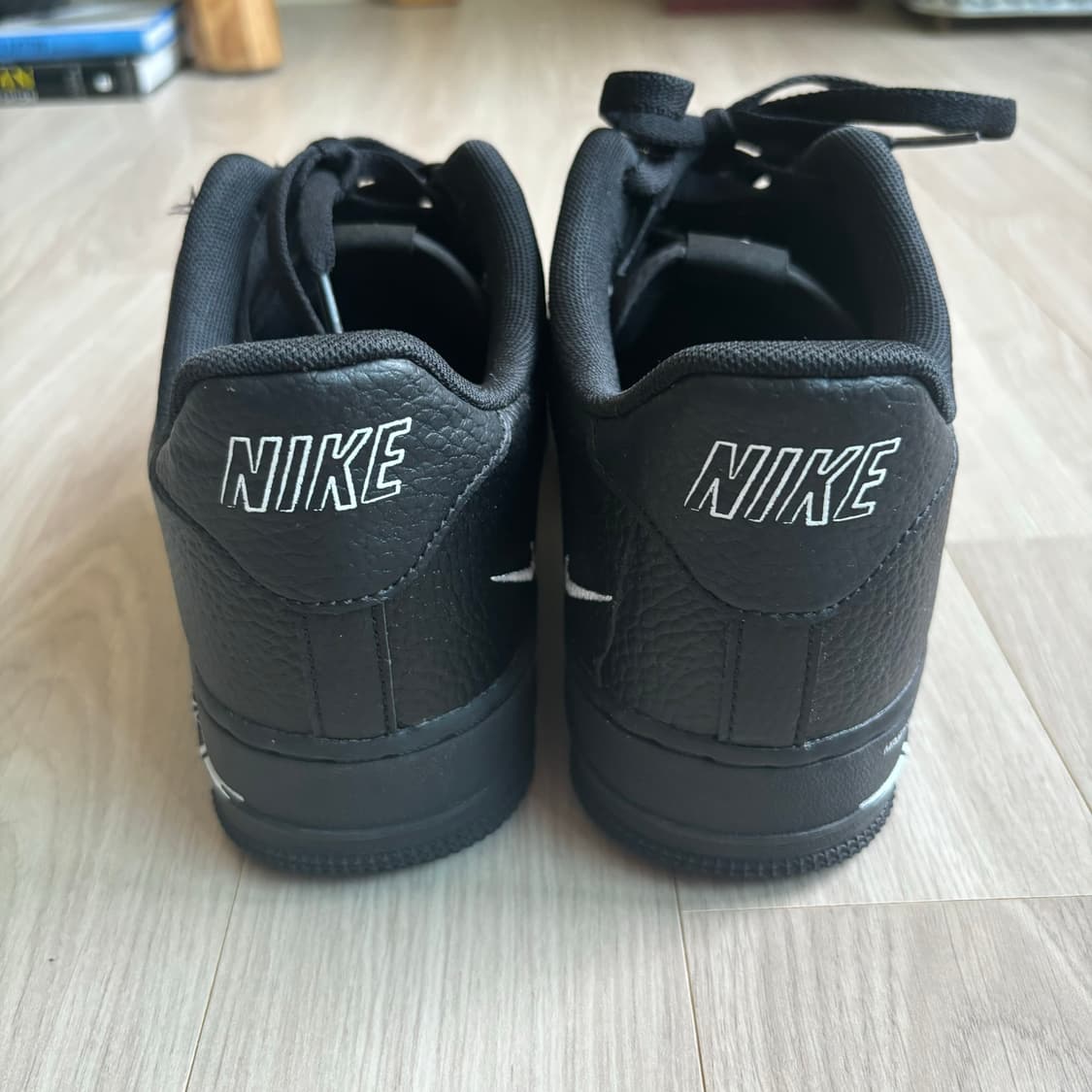 나이키 에어포스 1 스케치 블랙 280 (정품) 상품이미지5